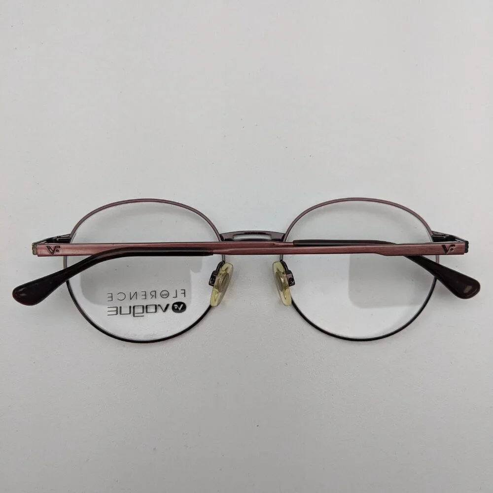 🕶️Made in Italy! Vogue VO3137-389 Round Eyeglasses 49/19-135 / JLE752🕶️